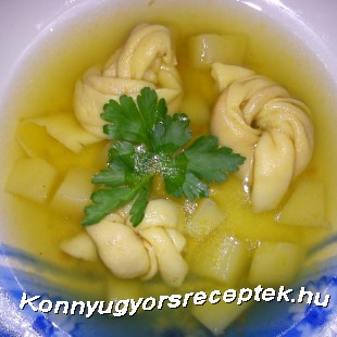 Kötött galuskaleves