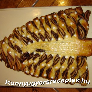 Karácsonyfa kalács