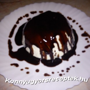 Túró rudi panna cotta