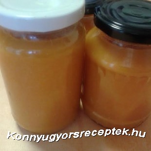 Sütőtökös-narancsos-almás dzsem