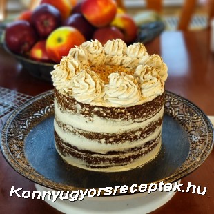 Rusztikus répatorta recept Picipiros Konyhájából