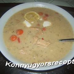 Tárkonyos pulykaragu leves Tárkonyos pulykaragu leves