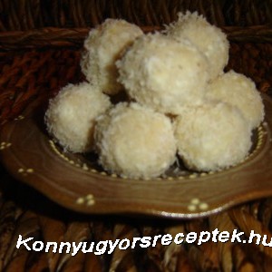 Kókuszos túrógolyó