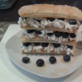 Áfonyás Mille-Feuille