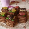 Húsvéti rumos csokis kocka