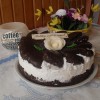 Tejszínes túrókrém torta