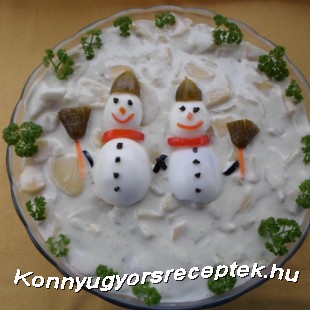 Hóemberes majonézes krumplisaláta