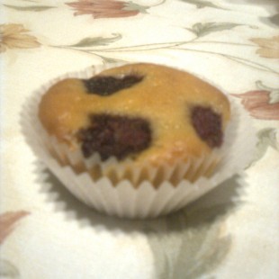 Málnás-joghurtos muffin